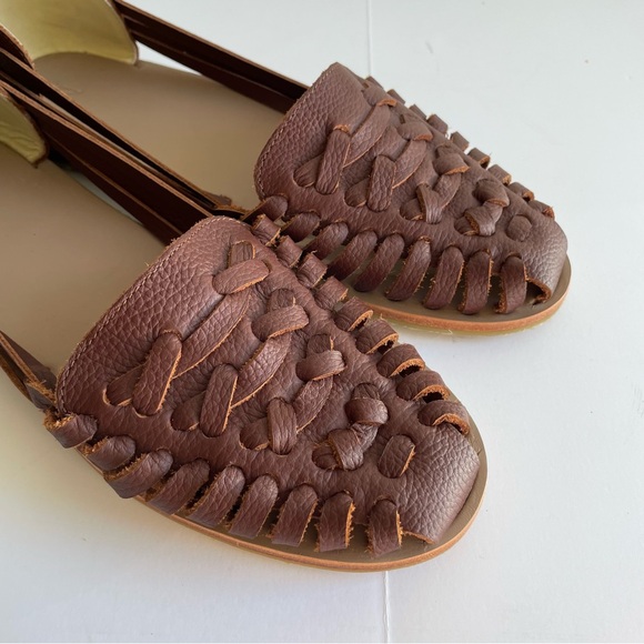 Brown Leather Women's Loafers - Picture 5 of 15